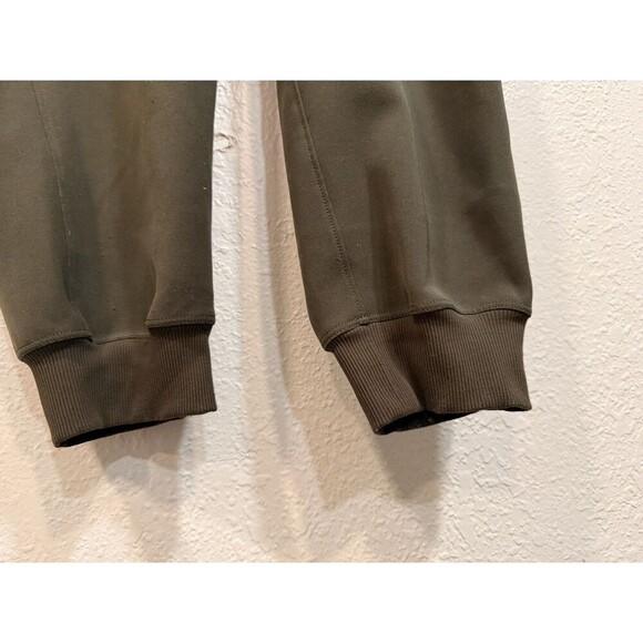 Lululemon Pants Womens Dark Olive On The Fly Jogger Wrinkle  No Size - Picture 3 of 7